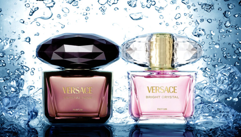 Discovering Elegance and Radiance: Versace’s Bright Crystal Parfum & Crystal Noir Parfum