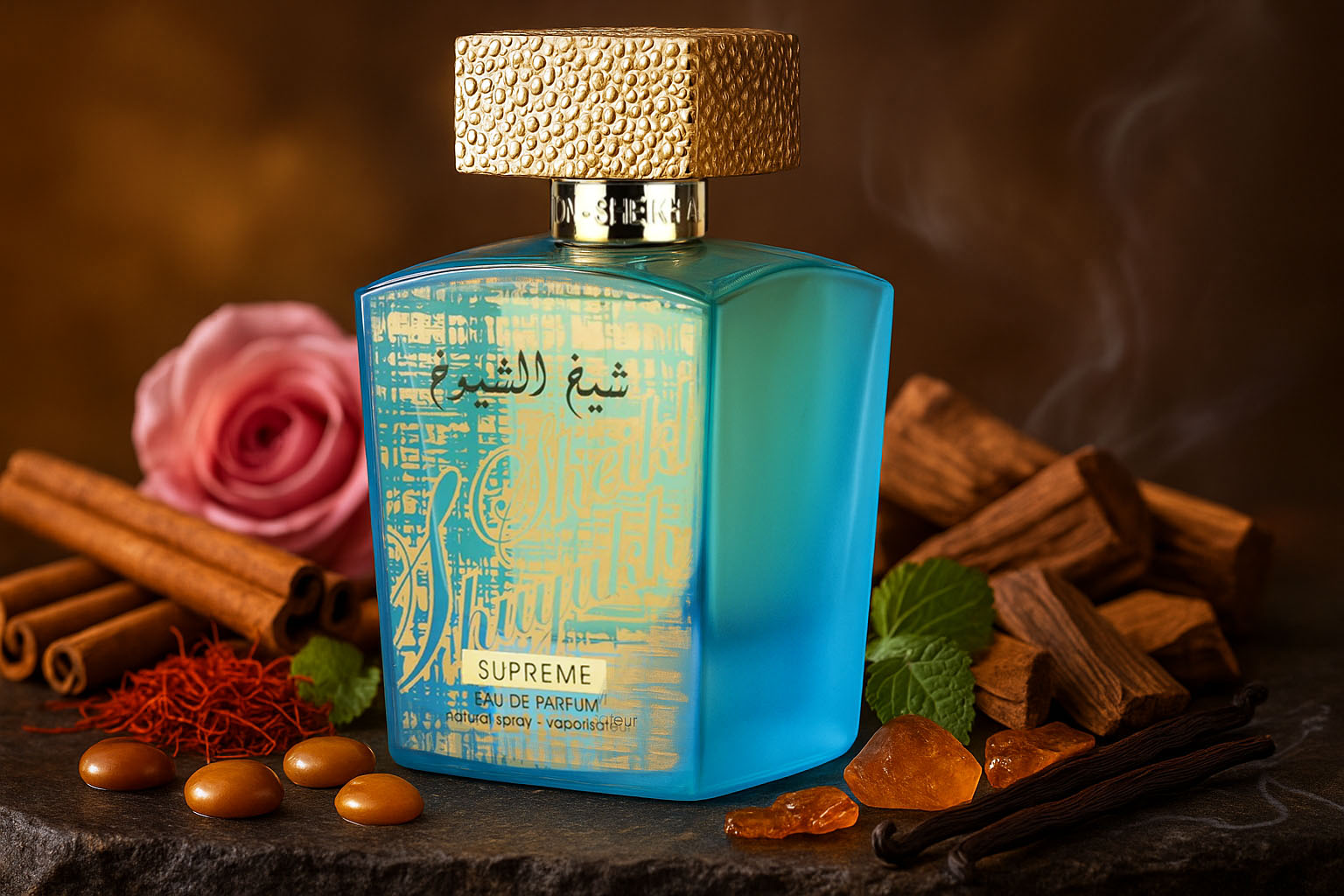 lattafa sheikh al shuyukh supreme is a captivating unisex fragrance