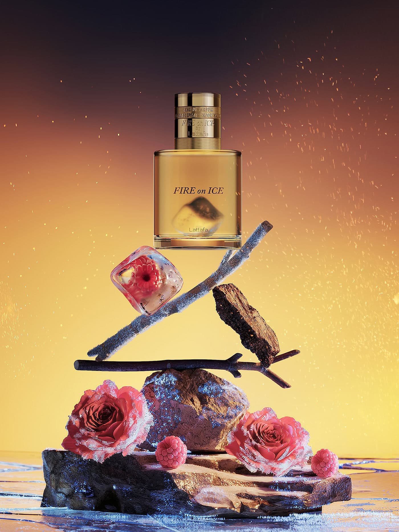 Lattafa Fire On Ice Eau de Parfum – Scent Story and Composition