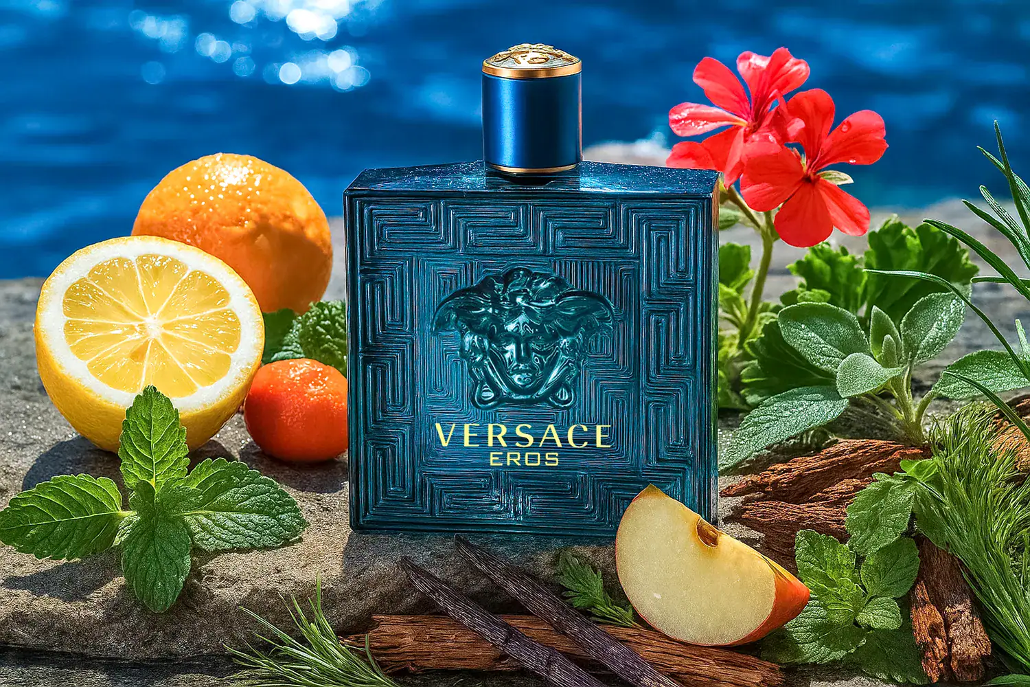 Versace Eros men’s cologne – aromatic, woody vanilla fragrance for men inspired by Greek mythology and modern masculinity Versace Eros men’s cologne – aromatic, woody vanilla fragrance for men inspired by Greek mythology and modern masculinity