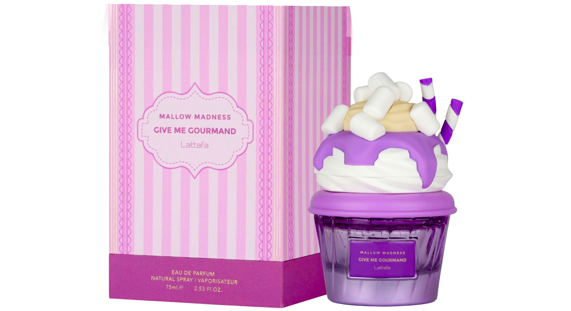 Lattafa Give Me Gourmand – Mallow Madness Eau de Parfum 2025 bottle