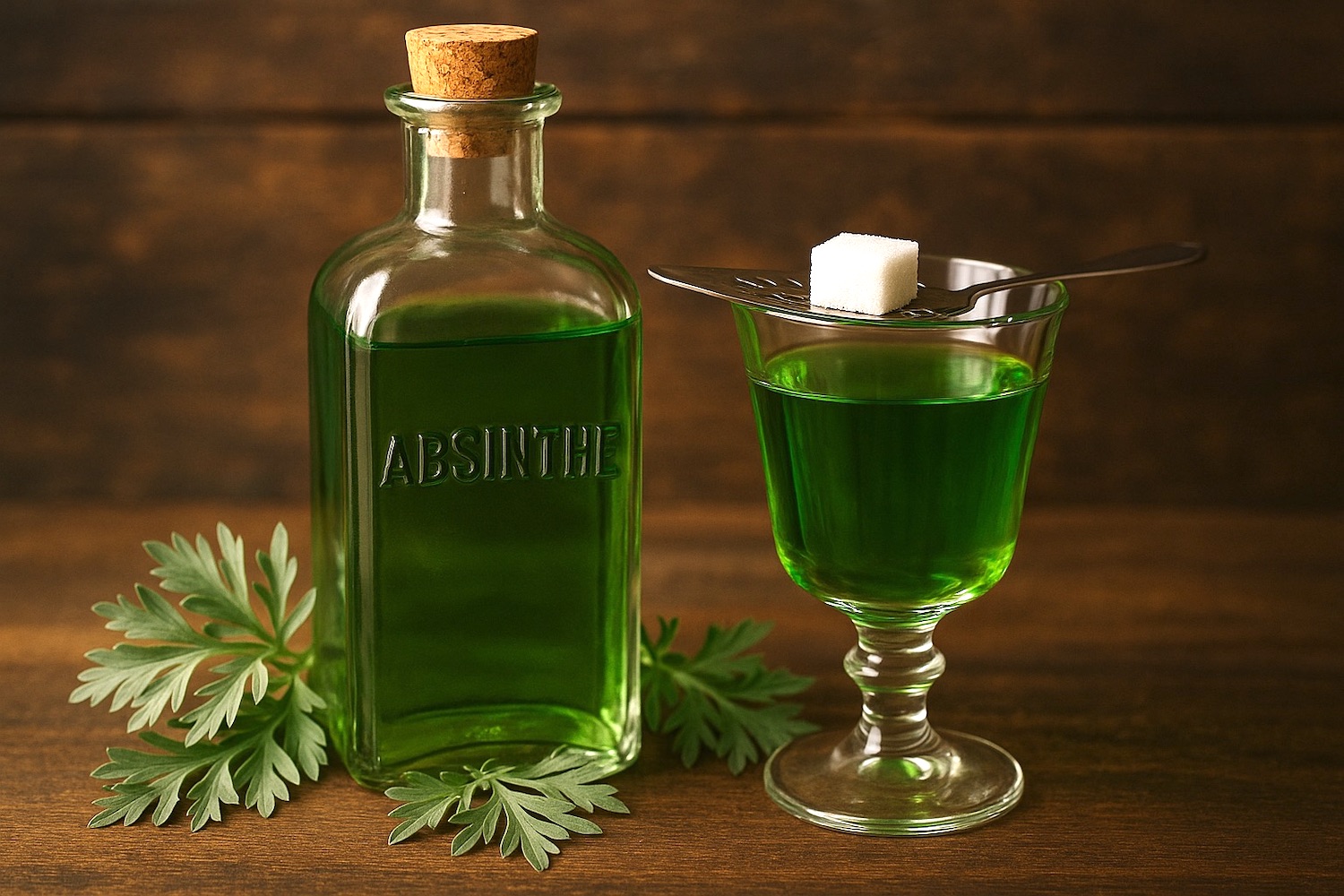 Absinthe note – intense herbal tone