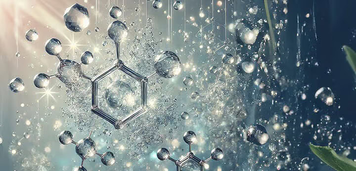 Aldehydes note – effervescent lift enhancing luminosity