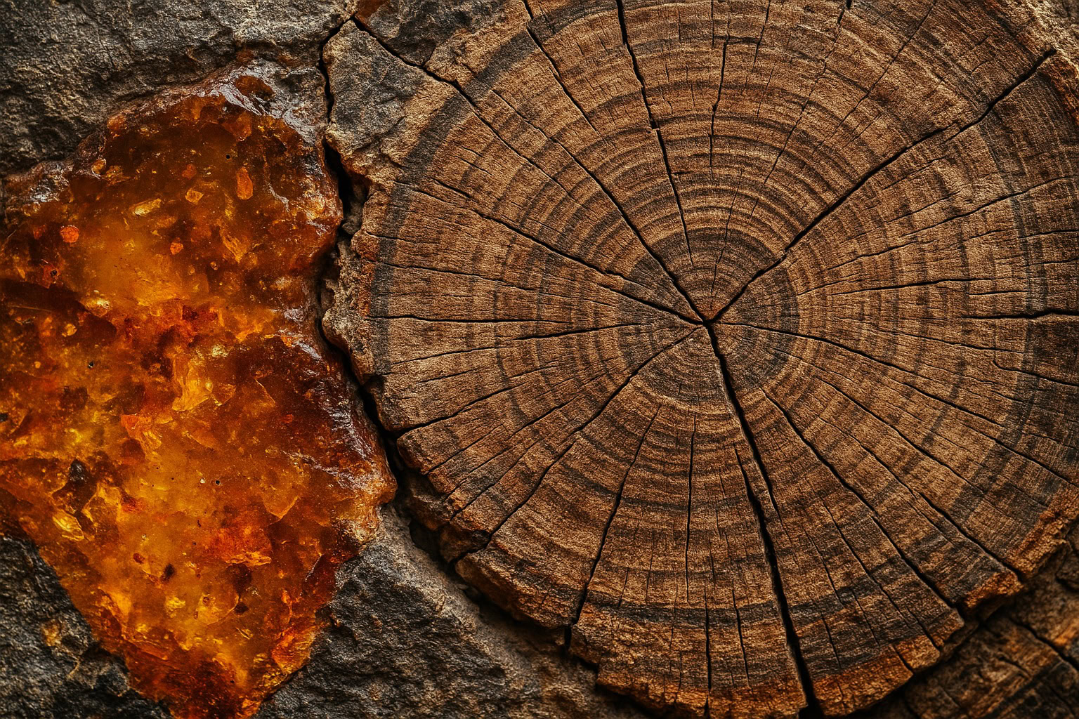 Amber note – golden resin warmth completing the scent