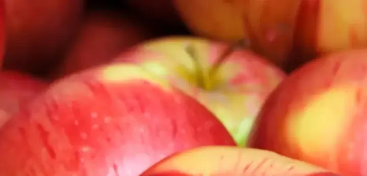 Apple note – crisp fruity aroma