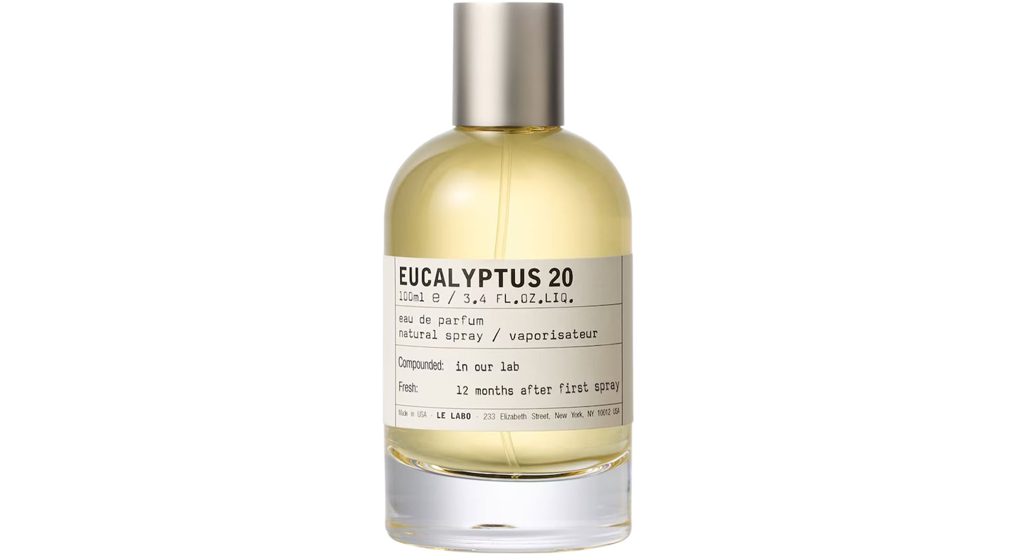 Le Labo Eucalyptus 20 Eau de Parfum 2025 bottle