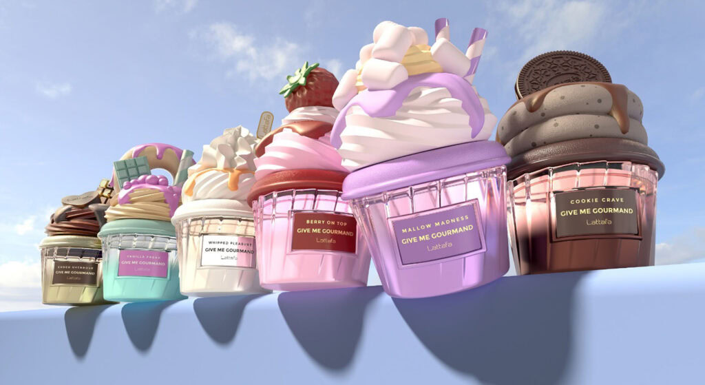 lattafa give me gourmand fragrance collection