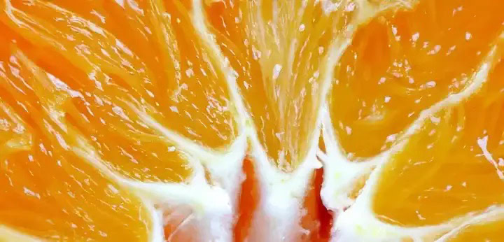 Mandarin orange note in perfumery