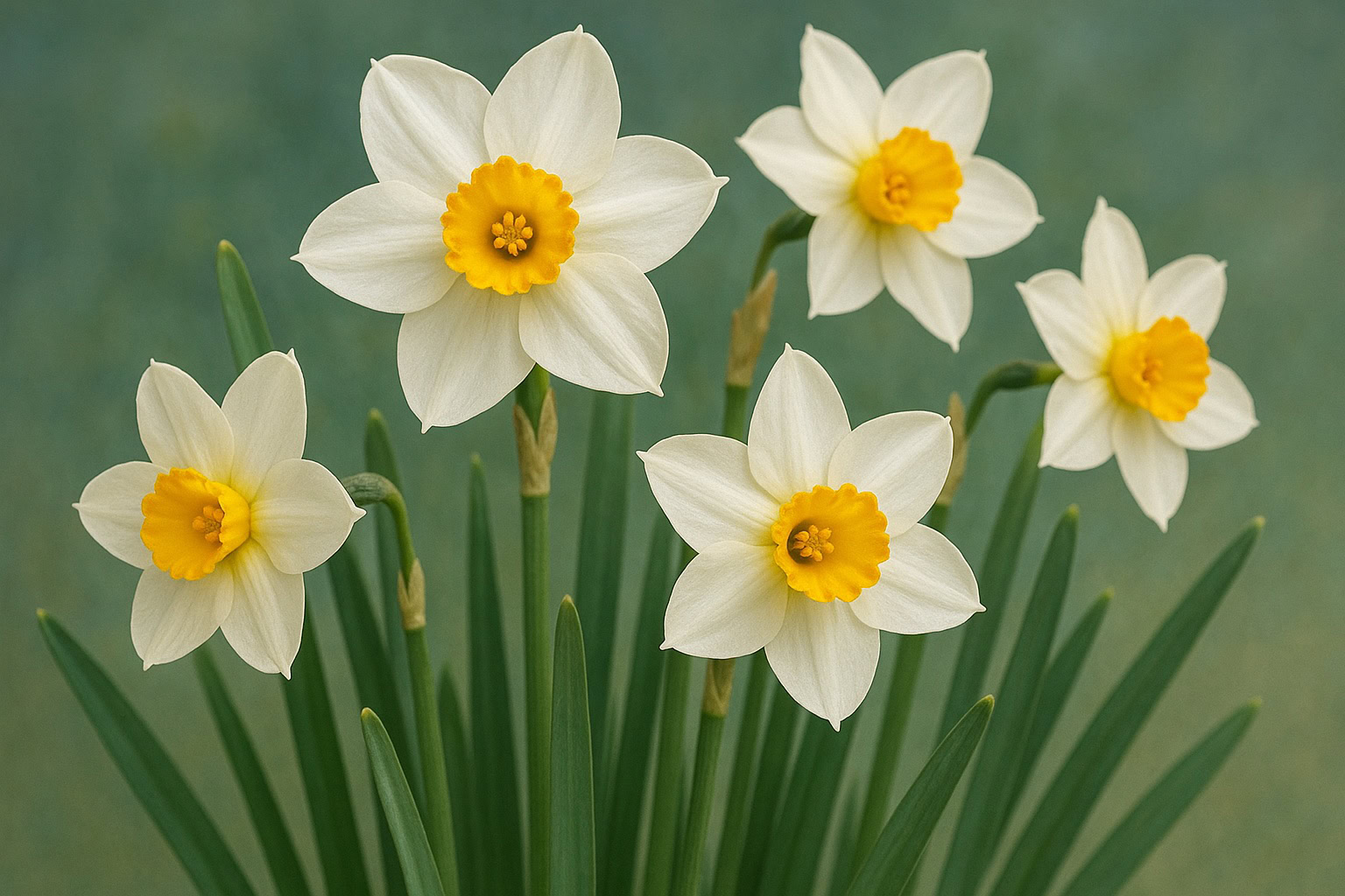 Narcissus note – complex floral warmth adding depth