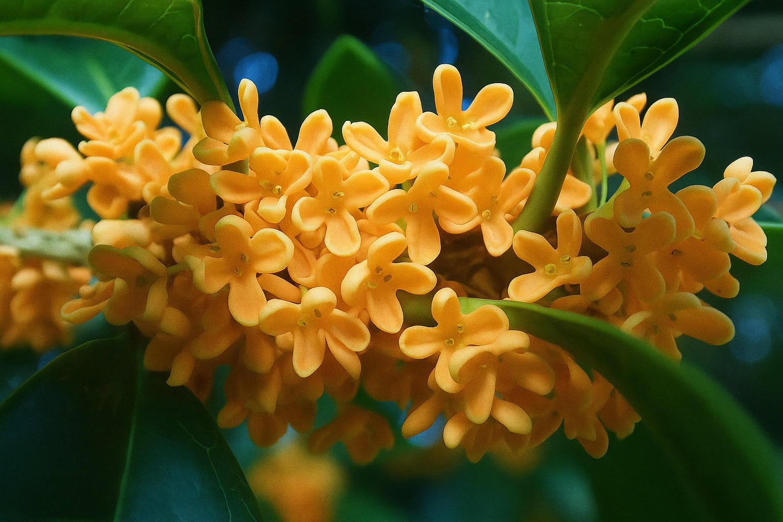 Osmanthus note – luminous floral heart blending fruity and creamy tones