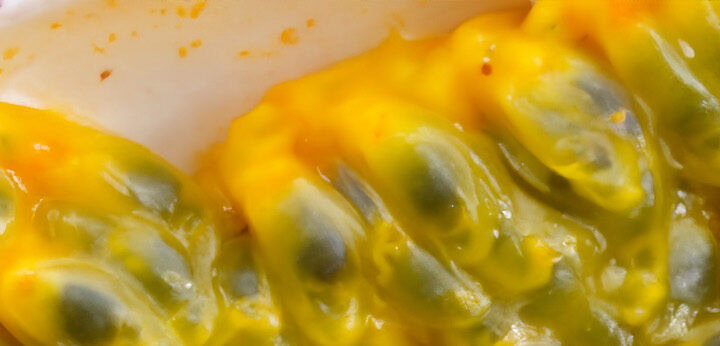 Passion fruit note – vivid exotic sweetness