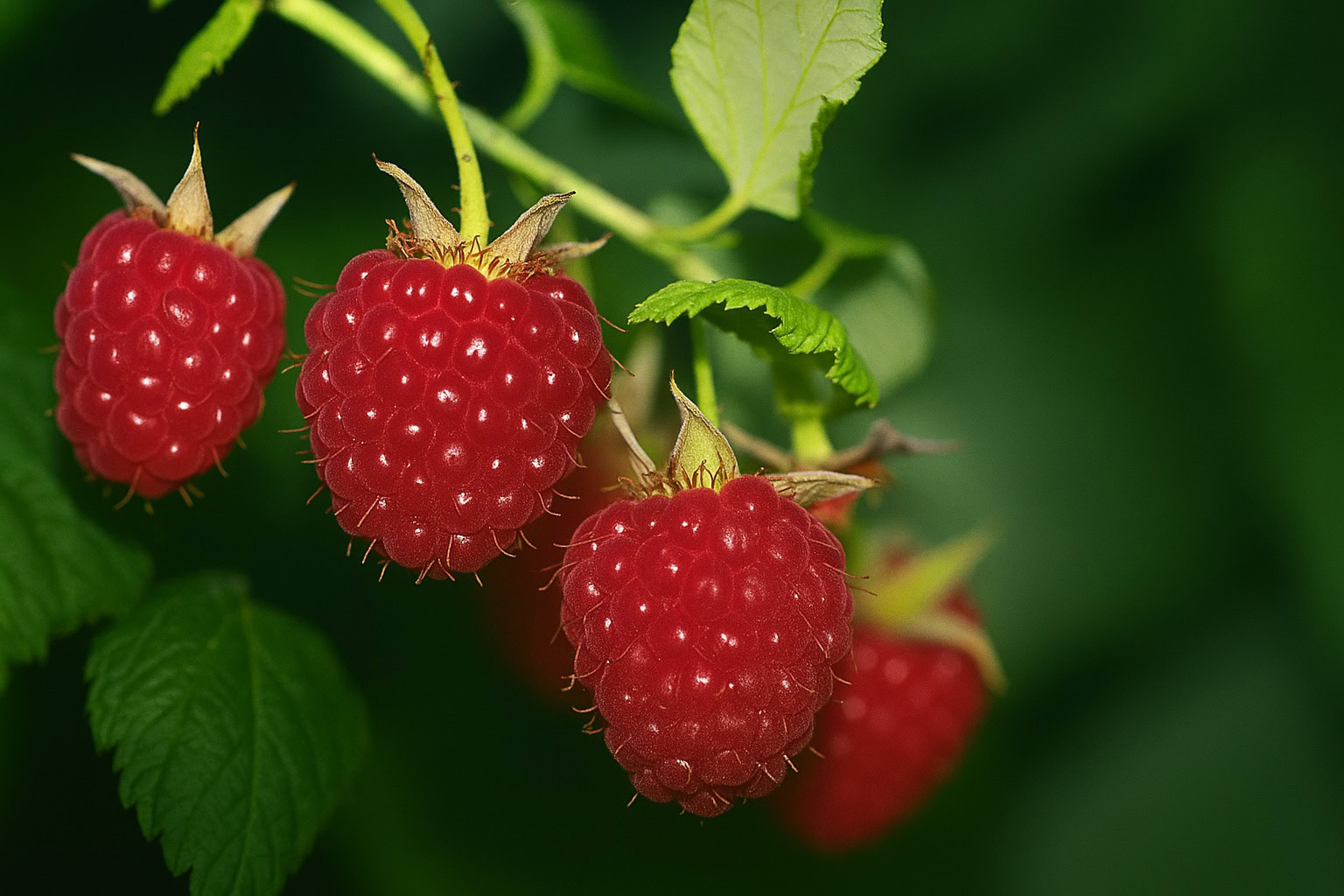 Raspberry note – juicy red fruit tone