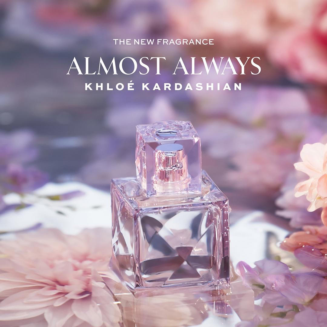 khloé kardashian launches her second fragrance, almost always, a scent she is ‘genuinely living in and wearing’