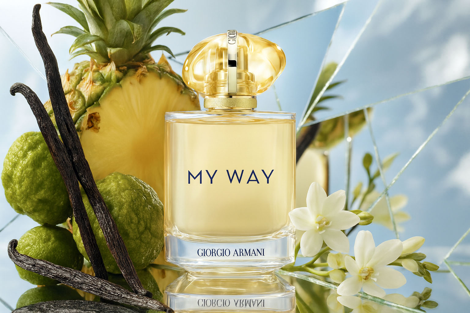 giorgio armani my way sunny vanilla eau de parfum, launched in 2