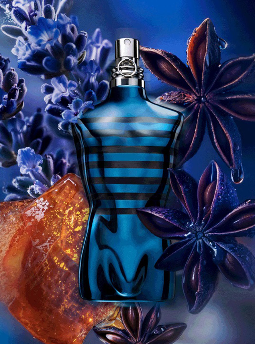 ingredient le male in blue jean paul gaultier