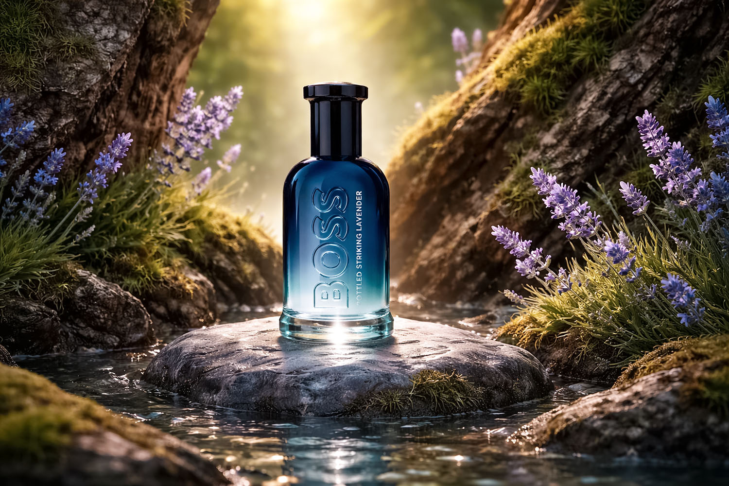 new 2026 boss bottled striking lavender eau de parfum woody arom