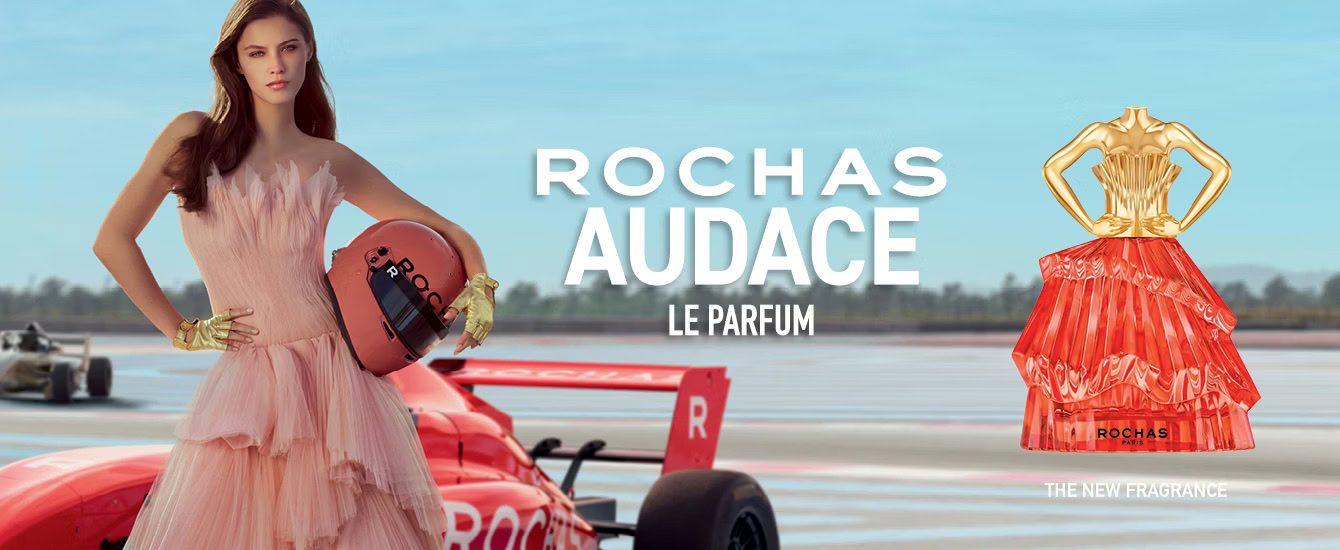 Rochas Audace Le Parfum Gourmand Floral Musky Perfume for Women Introduced in